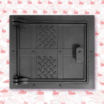 Дверка топочная для печи ДТУ-3Д Лофт Литком (Рубцовское литьё)