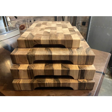 Доска разделочная деревянная Орех 25х35х3,5 см