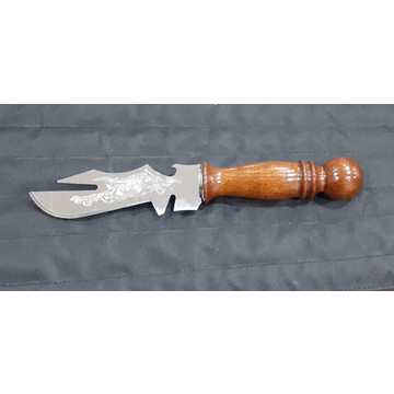 Нож-вилка для шашлыка узбекский из нержавейки