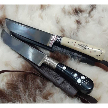 Узбекский нож Пчак 1800 в ножнах