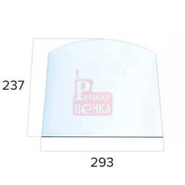 Жаропрочное стекло Robax для дверок Везувий 280 237х293 мм