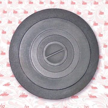 Чугунная плита под казан круглая ПК-1 450х15 мм Литком (Рубцовское литьё)