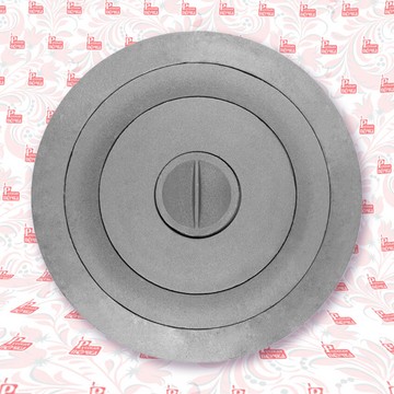 Чугунная плита под казан круглая ПК-4 480х14 мм Литком (Рубцовское литьё)