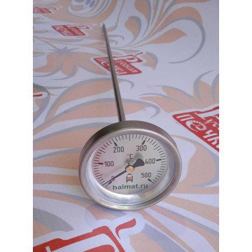 Термометр Halmat со щупом 50 см от 0 до 500 градусов