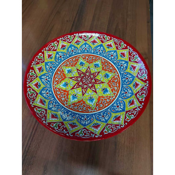 Ляган Калям 41 см узбекская керамика