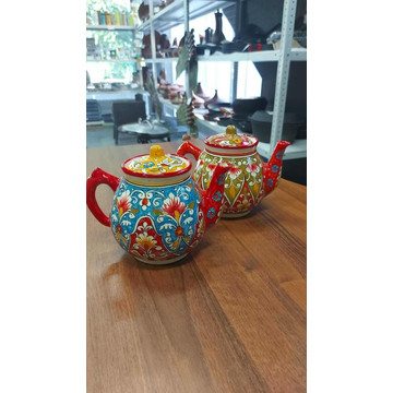 Заварочный чайник Калям 1 л узбекская керамика