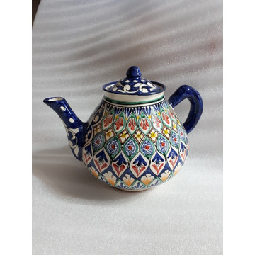Заварочный чайник Риштан 2 л узбекская керамика